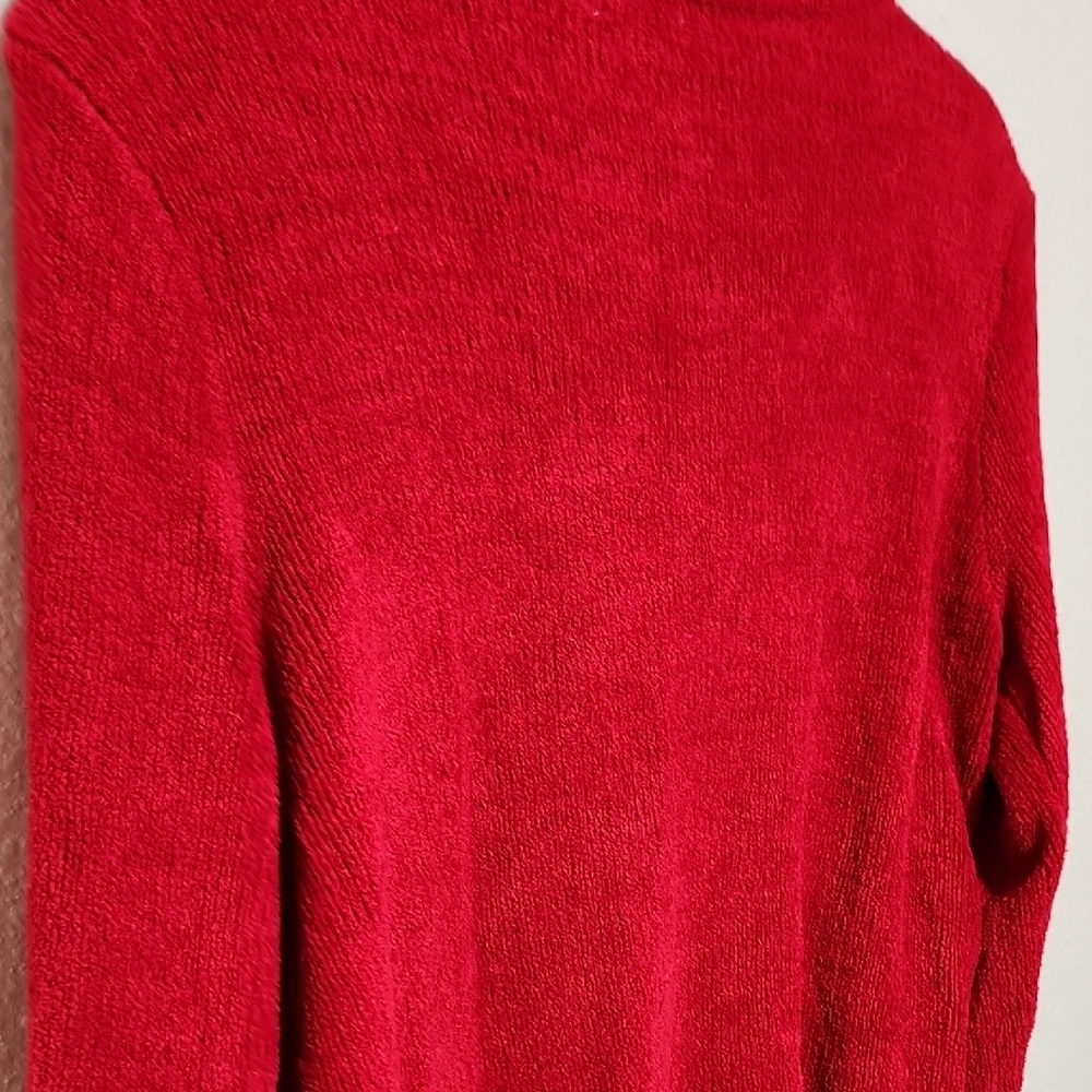 White Stag Red Crew Neck Sweater - Picture 6 of 6
